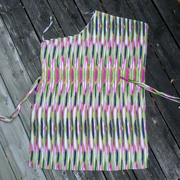 Charlie Jade Silk One Shoulder Drape Dress - Picture 4 of 10